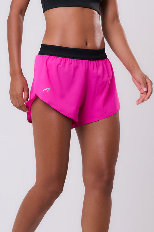 SPRINT GINGA ULTRALIGHT SHORTS WITH BAMBOO LINING SPLIT DESIGN ELASTIC WAISTBAND SEALED