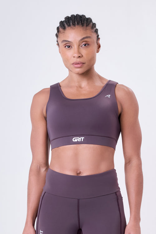 GRIT BOSSA ADJUSTABLE 1 POCKET TANKBACK SPORTS BRA