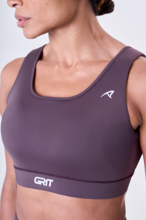GRIT BOSSA ADJUSTABLE 1 POCKET TANKBACK SPORTS BRA