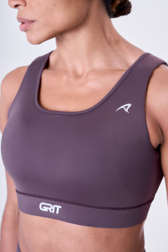 GRIT BOSSA ADJUSTABLE 1 POCKET TANKBACK SPORTS BRA