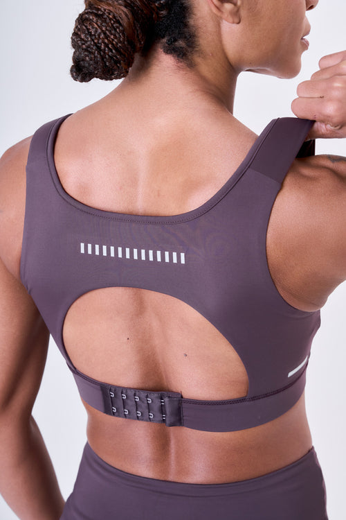 GRIT BOSSA ADJUSTABLE 1 POCKET TANKBACK SPORTS BRA