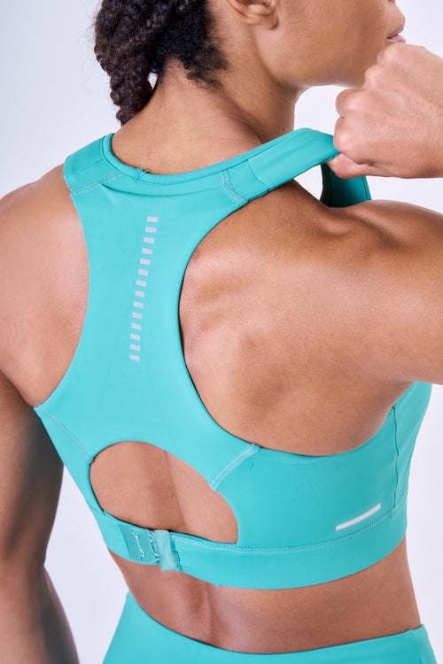 GRIT BOSSA ADJUSTABLE 1 POCKET RACERBACK SPORTS BRA
