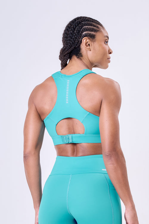 GRIT BOSSA ADJUSTABLE 1 POCKET RACERBACK SPORTS BRA