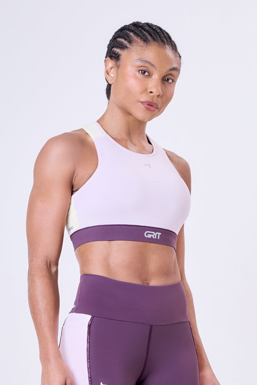 GRIT BOSSA ADJUSTABLE 1 POCKET RACERBACK SPORTS BRA
