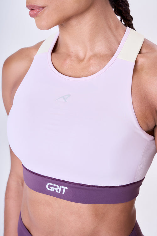 GRIT BOSSA ADJUSTABLE 1 POCKET RACERBACK SPORTS BRA