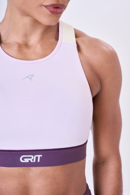 GRIT BOSSA ADJUSTABLE 1 POCKET RACERBACK SPORTS BRA