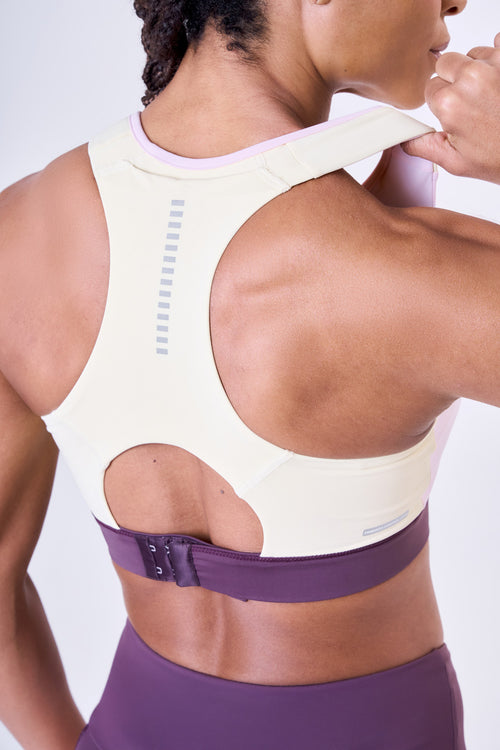 GRIT BOSSA ADJUSTABLE 1 POCKET RACERBACK SPORTS BRA