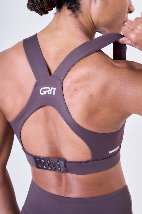 GRIT BOSSA AJUSTABLE RACERBACK WITH 1 POCKET SPORTS BRA