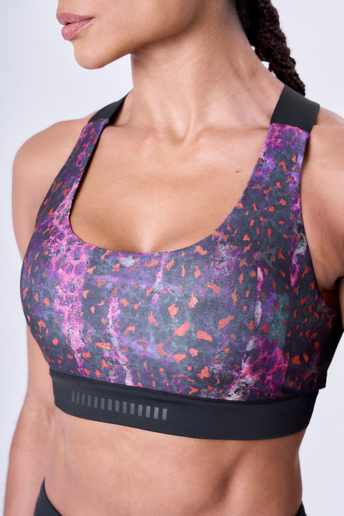 GRIT BOSSA AJUSTABLE RACERBACK WITH 1 POCKET SPORTS BRA