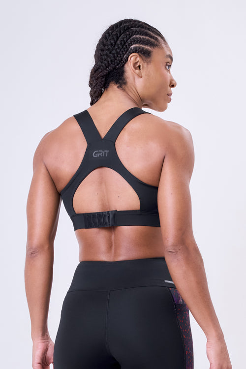 GRIT BOSSA AJUSTABLE RACERBACK WITH 1 POCKET SPORTS BRA