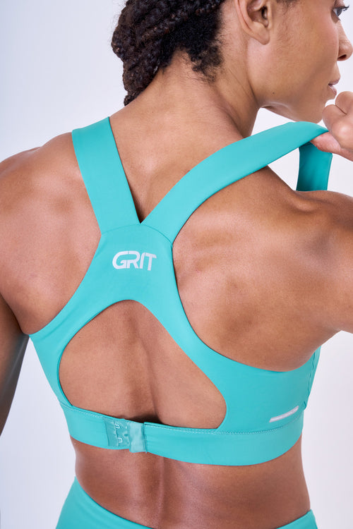 GRIT BOSSA AJUSTABLE RACERBACK WITH 1 POCKET SPORTS BRA