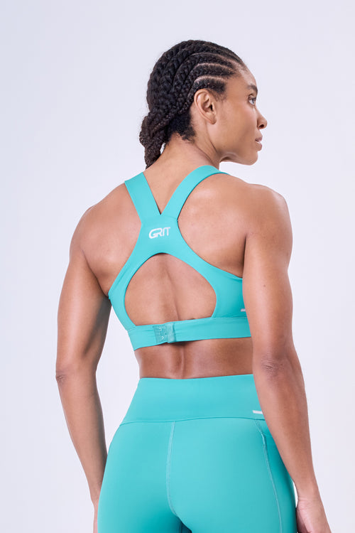 GRIT BOSSA AJUSTABLE RACERBACK WITH 1 POCKET SPORTS BRA