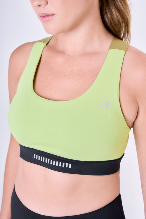GRIT BOSSA AJUSTABLE RACERBACK WITH 1 POCKET SPORTS BRA