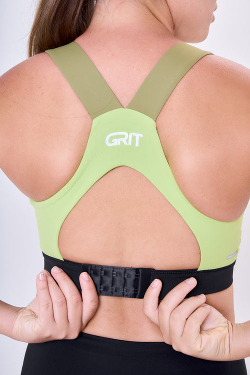 GRIT BOSSA AJUSTABLE RACERBACK WITH 1 POCKET SPORTS BRA