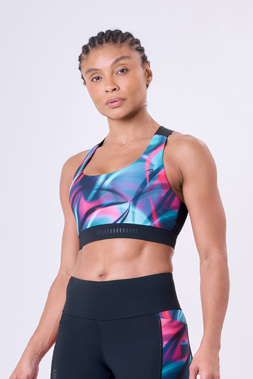 GRIT BOSSA AJUSTABLE RACERBACK WITH 1 POCKET SPORTS BRA