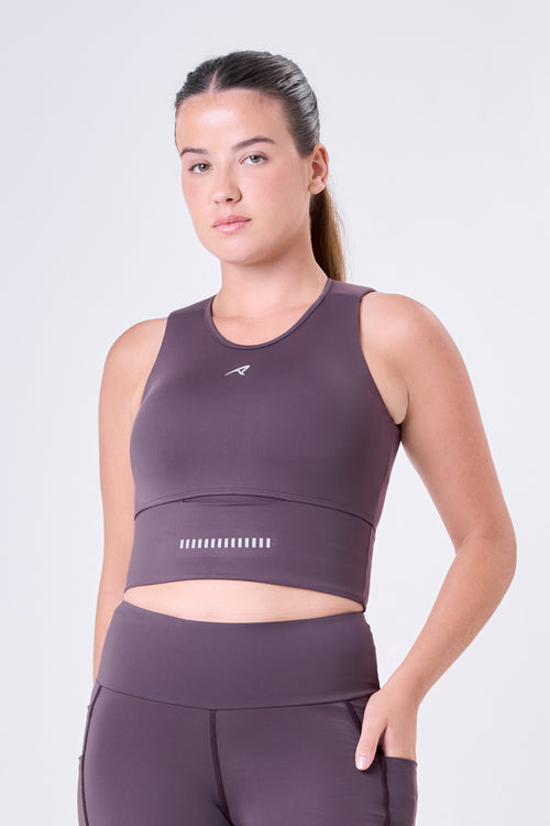 GRIT BOSSA CROP TOP WITH LARGE FRONT POCKET
