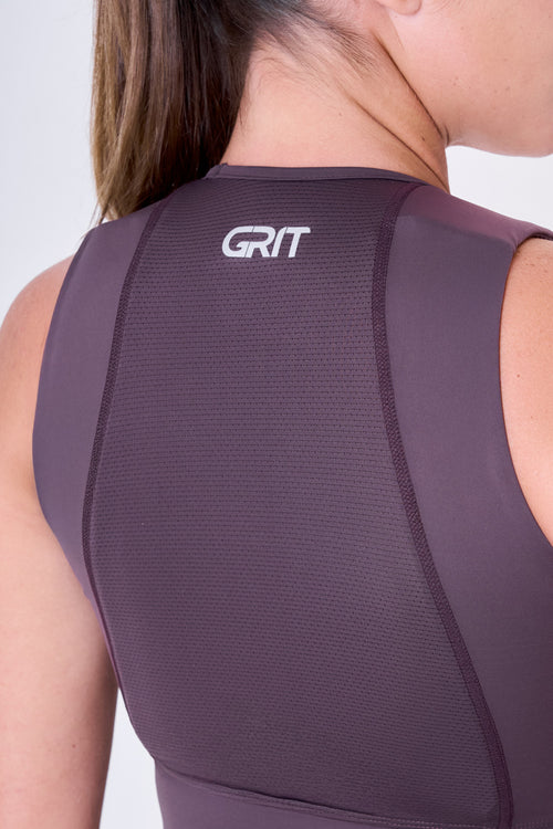 GRIT BOSSA CROP TOP WITH LARGE FRONT POCKET