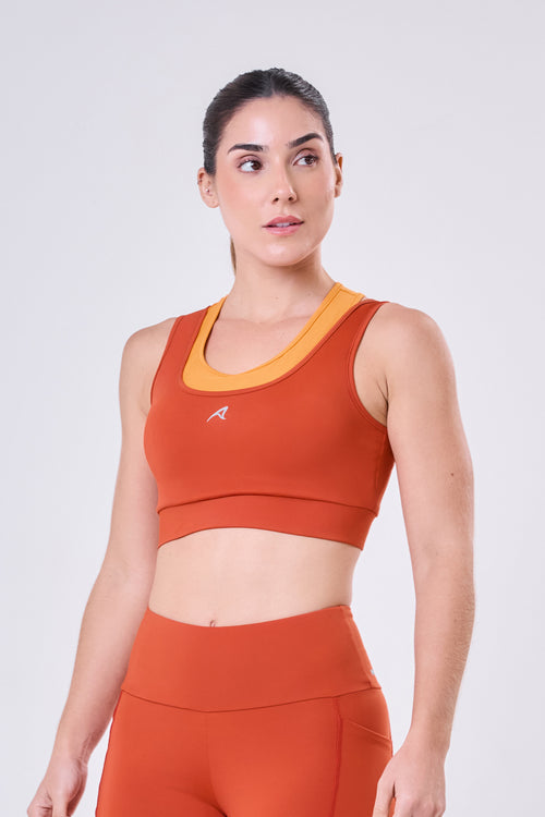 SIGNATURE SAMBA 2-IN-1 REVERSIBLE SPORTS BRA