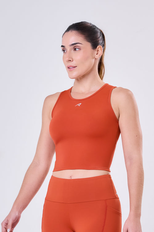 CROPPED TANK SIGNATURE SAMBA