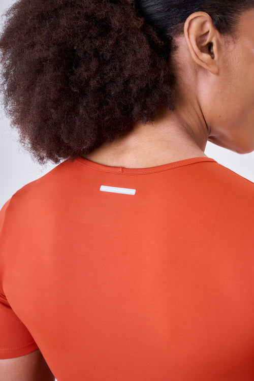 CROPPED SIGNATURE SAMBA T-SHIRT