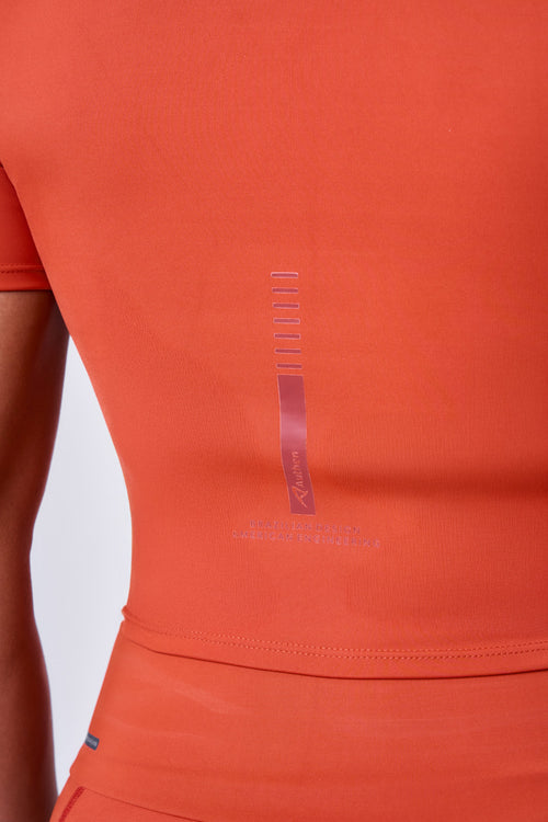 CROPPED SIGNATURE SAMBA T-SHIRT