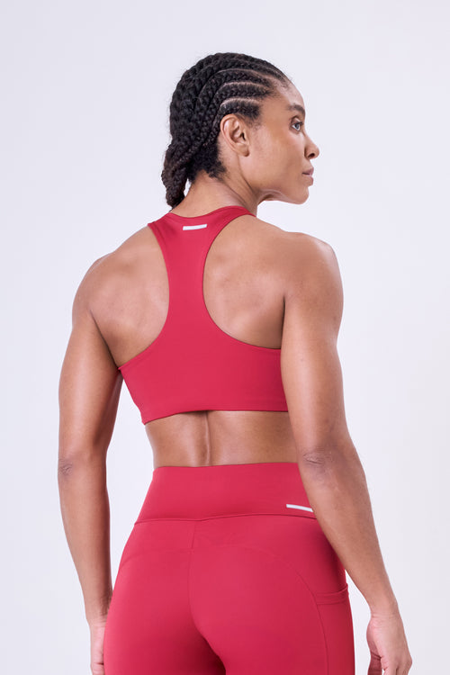 ESSENTIAL RUN STAMINA RACERBACK SPORTS BRA