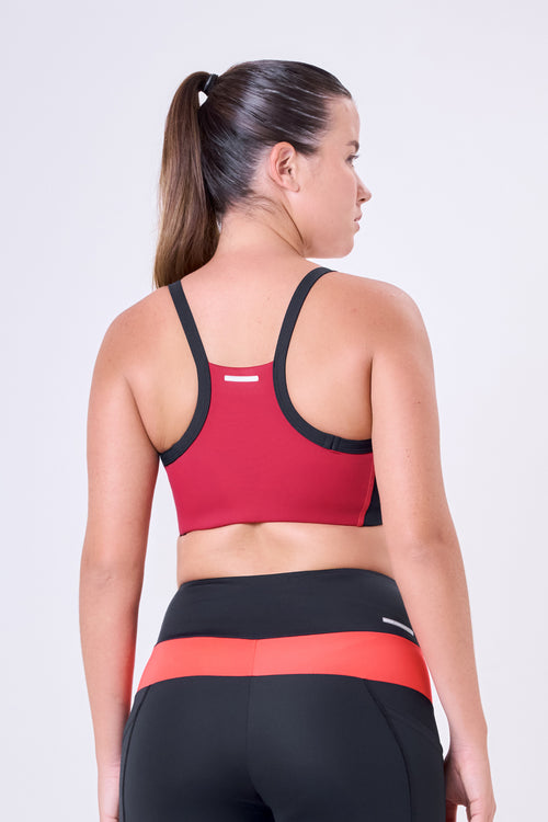ESSENTIAL RUN FLIGHT THIN-STRAP RACERBACK SPORTS BRA