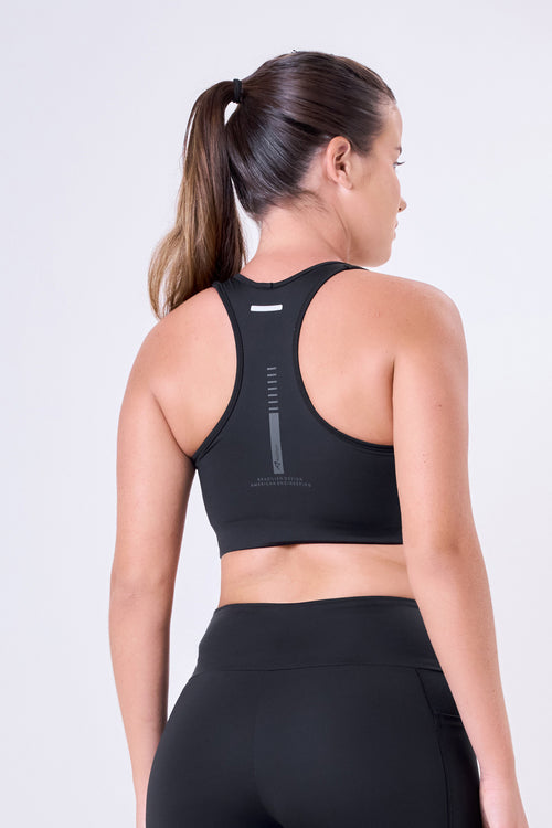 SIGNATURE SAMBA 1 LARGE POCKET RACERBACK REVERSIBLE SPORTS BRA