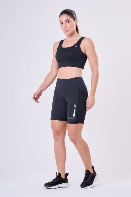 SIGNATURE SAMBA JACQUARD ZEBRA LUXE 3-POCKET 7" SHORTS