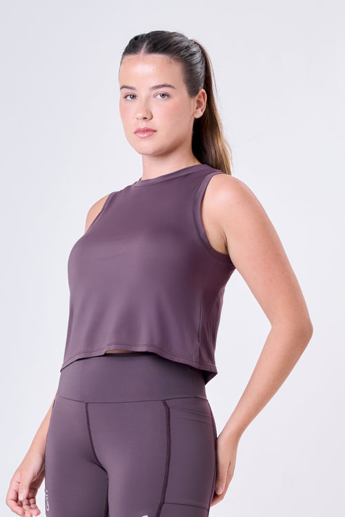 KEEP COOL BOLD CROPPED TANK