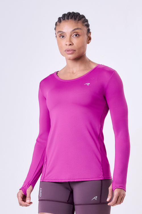 KEEP COOL PEP LONG SLEEVE T-SHIRT WOMEN