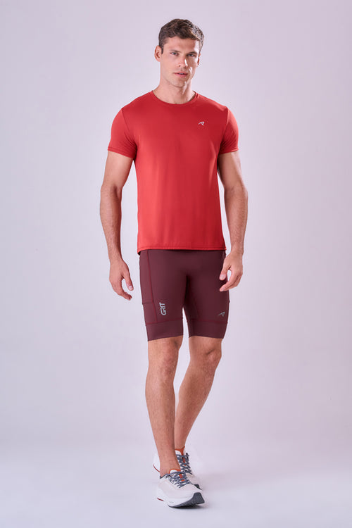 GRIT BOSSA 6-POCKET 9" COMPRESSION SHORTS