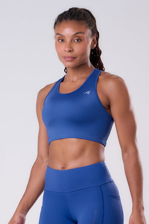 SIGNATURE SAMBA 1 LARGE POCKET RACERBACK REVERSIBLE SPORTS BRA