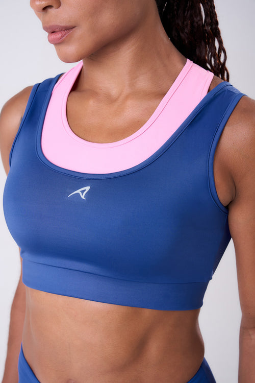 SIGNATURE SAMBA 2-IN-1 REVERSIBLE SPORTS BRA