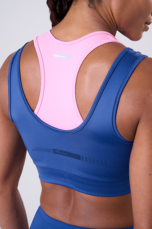 SIGNATURE SAMBA 2-IN-1 REVERSIBLE SPORTS BRA