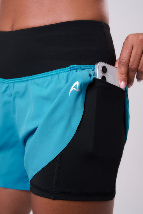 SIGNATURE SAMBA 3-POCKET SEALED SHORTS WITH INNER TIGHTS