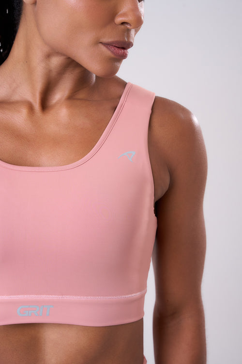 GRIT BOSSA ADJUSTABLE 1-POCKET STRAIGHT SPORTS BRA