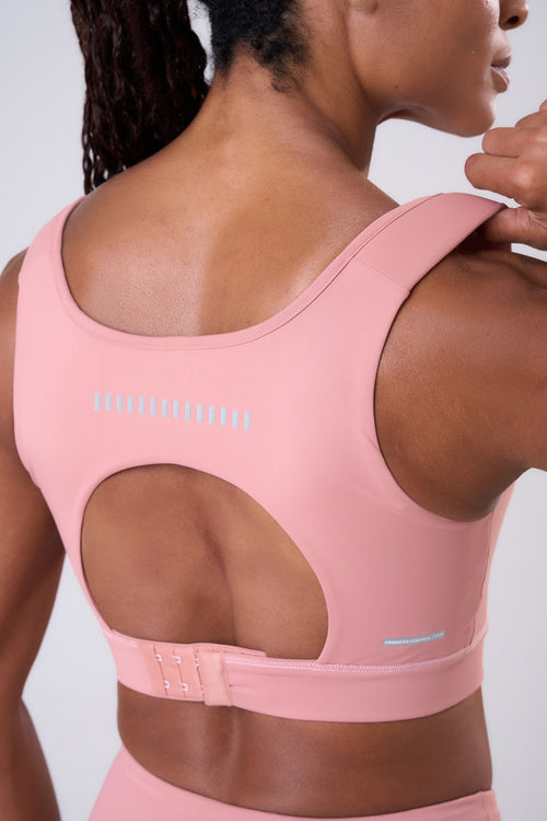 GRIT BOSSA ADJUSTABLE 1-POCKET STRAIGHT SPORTS BRA