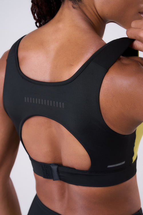 GRIT BOSSA ADJUSTABLE 1-POCKET STRAIGHT SPORTS BRA