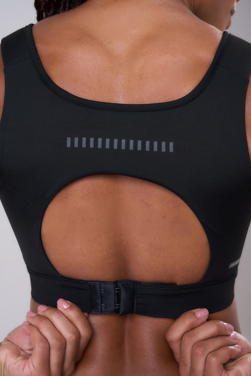 GRIT BOSSA ADJUSTABLE 1-POCKET STRAIGHT SPORTS BRA