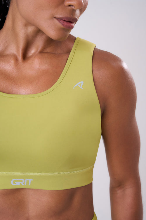 GRIT BOSSA ADJUSTABLE 1-POCKET STRAIGHT SPORTS BRA