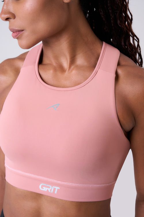 GRIT BOSSA ADJUSTABLE 1 POCKET RACERBACK SPORTS BRA