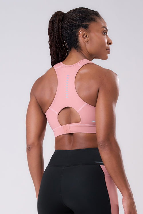 GRIT BOSSA ADJUSTABLE 1 POCKET RACERBACK SPORTS BRA