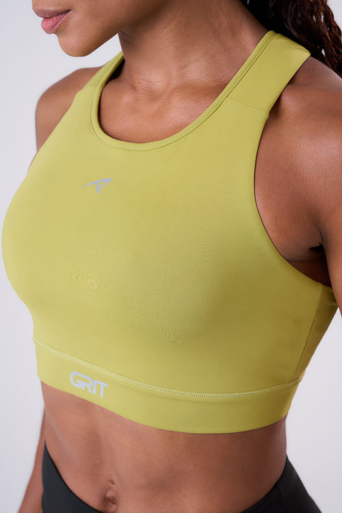 GRIT BOSSA ADJUSTABLE 1 POCKET RACERBACK SPORTS BRA