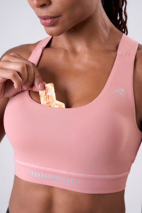 GRIT BOSSA AJUSTABLE RACERBACK WITH 1 POCKET SPORTS BRA