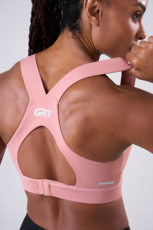 GRIT BOSSA AJUSTABLE RACERBACK WITH 1 POCKET SPORTS BRA