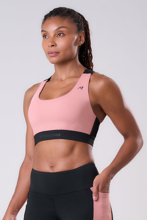 GRIT BOSSA AJUSTABLE RACERBACK WITH 1 POCKET SPORTS BRA