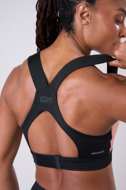 GRIT BOSSA AJUSTABLE RACERBACK WITH 1 POCKET SPORTS BRA