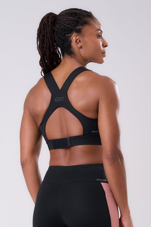 GRIT BOSSA AJUSTABLE RACERBACK WITH 1 POCKET SPORTS BRA