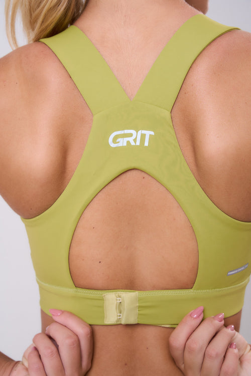 GRIT BOSSA AJUSTABLE RACERBACK WITH 1 POCKET SPORTS BRA